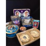 A selection of Royal Commemorative ware