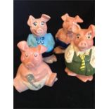 A selection of Natwest style pigs