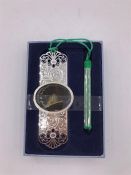 A silver bookmark 'A night to Remember' in box.