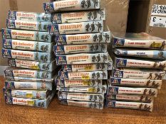 A selection of 31 boxed models of German and US troops by Italeri