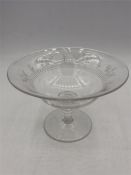 Victorian engraved caviar compote