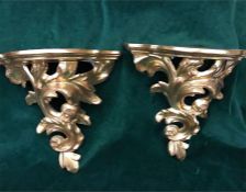 A Pair of wall sconces