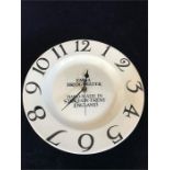 An Emma Bridgewater 'Toast and Marmalade' range wall clock