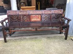 An Antique Beijing sofa (Comes with export seal)