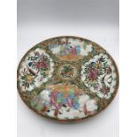 A 19th Century Chinese Famille Rose plate