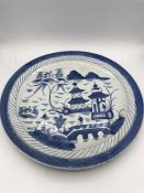 19th Century Chinese Blue and White plate