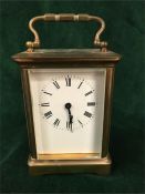 A Brass Carriage clock