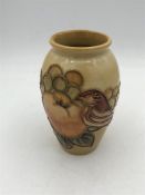 A Moorcroft vase 41/4" tall