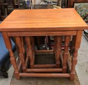 Mid Century nest of three tables