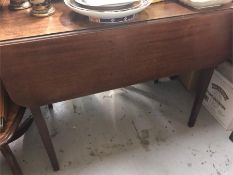 A drop leaf table