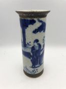 Blue and White 19th Century Chinese vase