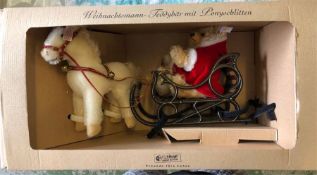 A Steiff Christmas Bear in original box