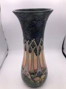 A Moorcroft 30cm tree themed vase