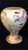 A signed Jean-Noel Bouillet vase