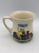 A Moorcroft Museum 1989 Mug