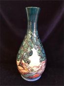 A Moorcroft vase, 42cm tall,