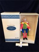 A Steiff Clown Noso 1911 Replica 1995 boxed