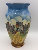 A Newhall Pottery Tower of London vase