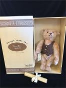 A Teddy Bear Blond Steiff Bear in original British Collectors Box 1996