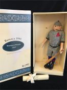 A Steiff Baseballspieler 1913 in original 1995 Collectors box