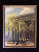 Place de la Madeleine 1925 oil on canvas.