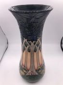 A Moorcroft Woodland themed vase 31cm tall