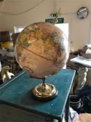 A Vintage globe