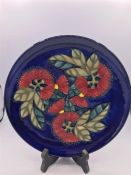 Moorcroft 68/220 limited edition charger made for Tanfield Potter Auckland China Specialists Since