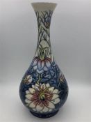 A Moorcroft 'Love in a mist' vase 31cm tall