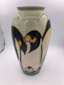 A Moorcroft Penguin vase 269/350