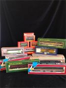 A selection of fourteen rail engines and locos Lima and Hornby