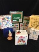 A selection of Walt Disney and Mr Men boxed items