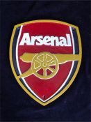 A Large cast iron Arsenal sign