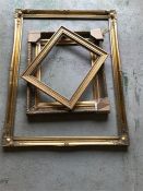 A selection of various picture frames.