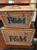 Two Fortnum and Mason Hampers