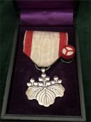 Japanese Order of the Rising sun VIII Class medal