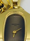 A Ladies silver gilt watch by Bergana
