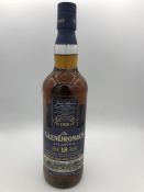 A Bottle of The Glenddronach Allardice single malt scotch whisky Date Bottled April 09 Lot 1