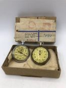 Two Military stop watches