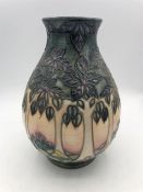 A Moorcroft Cluny vase 17cm tall