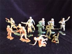 A selection of Army figures