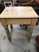 A Pine school desk