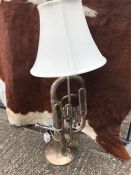 A Tuber light (musical instrument lamp)