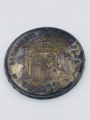 A Spanish 1888 5 pesetas coin