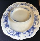A Meat platter and delft plate