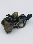 A Japanese Bronze figure