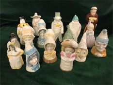 A collection of Royal Worcester ornaments and figurines.
