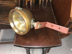 Brass Carriage Lamp