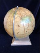 A Phillips Challenge Globe by George Phillip and Sons of London on a stand