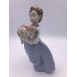 A Lladro Figure 'My Chubby Kitty' (20cm)